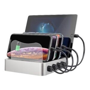 CLEVER BRIGHT Smart USB Charging Dock Station 4 USB 5V/ 4.1A Max